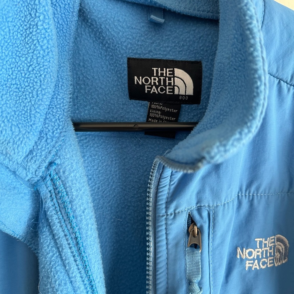 The north face blue Denali zip up jacket - Picture 3 of 6